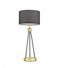Настольная лампа Lumina Deco Belforte LDT 5527 GD+BK