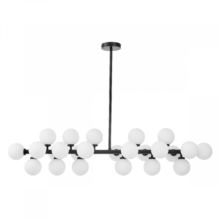 Люстра на штанге Lumina Deco Marsiada LDP 6033-24 BK