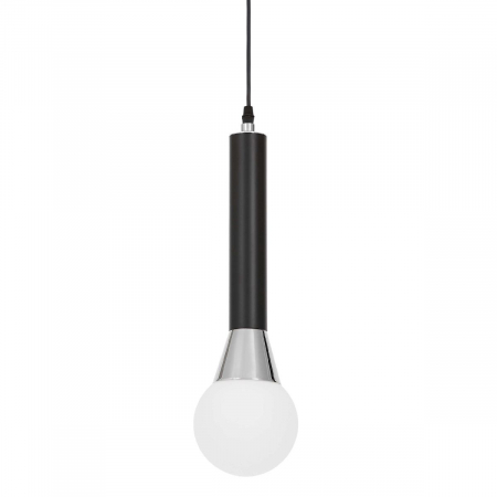 Подвесной светильник Lumina Deco Folino LDP 7012-1B BK+CHR