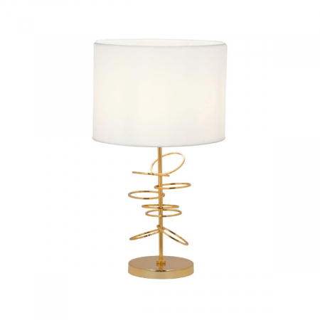 Настольная лампа Lumina Deco Molari LDT 5530 F.GD+WT