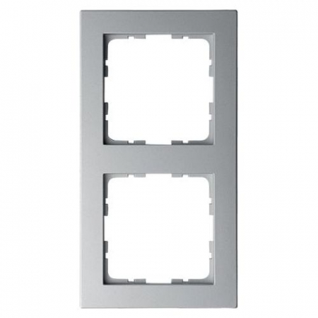 Рамка Jasmart G-Classic 2-постовая цвет алюминий поликарбонат G1002S