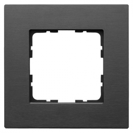 Рамка Jasmart G-Metal 1-постовая G1001AB