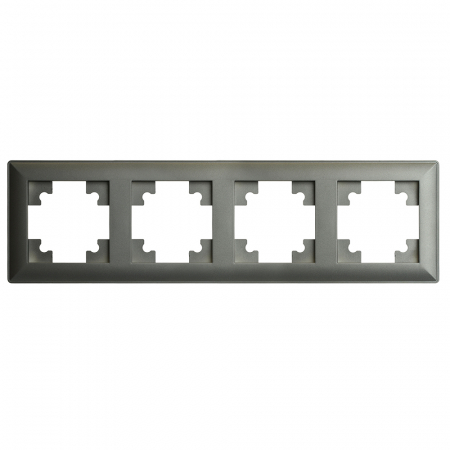 Рамка четырехместная Stekker PFR00-7004-06 Катрин 39810