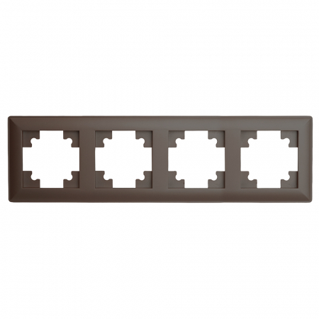 Рамка четырехместная Stekker PFR00-7004-04 Катрин 39820