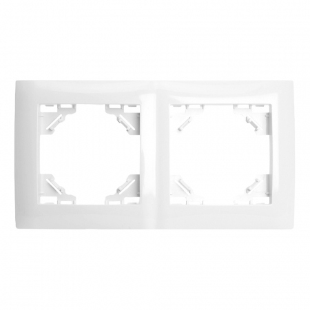 Рамка двухместная Stekker PFR00-9012-01 Эрна Элегант 49630