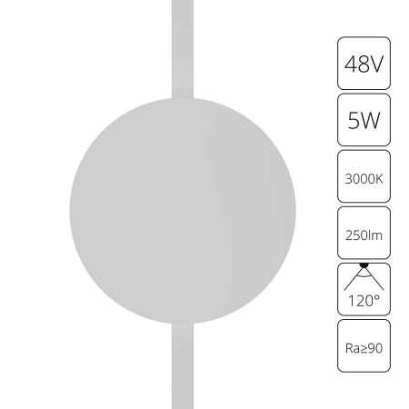 Трековый магнитный светильник Arte Lamp Rapid A1163PL-1WH