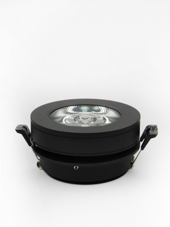 Встраиваемый светильник Elvan VLS-505R-10W-WW-Bk