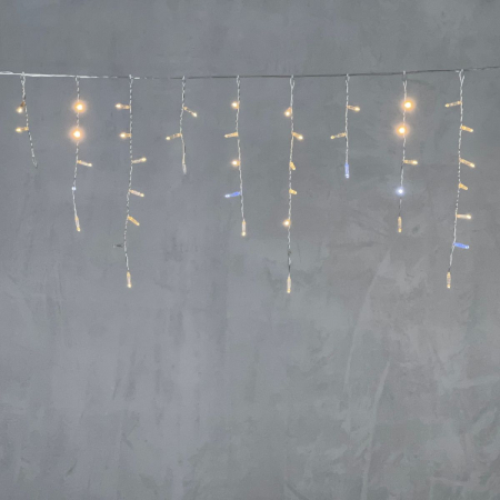 Гирлянда Бахрома с колпачком Laitcom (LTC) PIL120BLWCAP-10-2WW