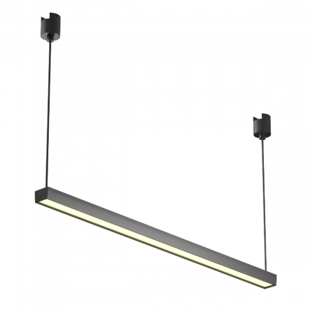 Трековый подвесной магнитный светильник Maytoni Basis TR170-1-26W3K-B