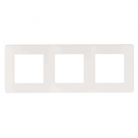 Рамка 3-постовая ЭРА 12 сатин белый 12-5103-01 Б0052519