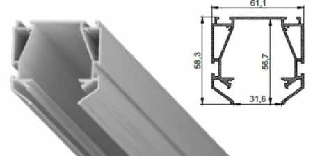 Профиль Стандарт S-25 для трековой системы EKS Colibri 0У-00002967