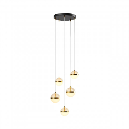 Каскадная люстра Maytoni Area MOD295PL-L60BBS3K