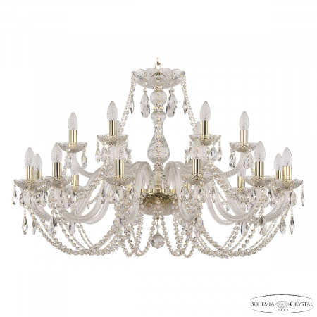 Подвесная люстра Bohemia Ivele Crystal 101/12+6/360 G