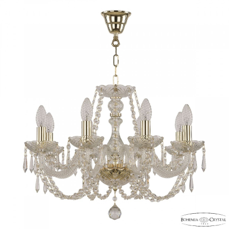Подвесная люстра Bohemia Ivele Crystal 101/8/195 G Drops