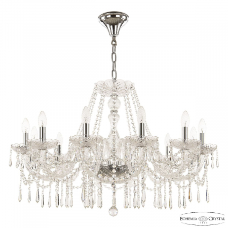 Подвесная люстра Bohemia Ivele Crystal 104/12/300 Ni