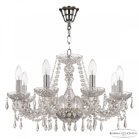 Подвесная люстра Bohemia Ivele Crystal 104/8/195 Ni