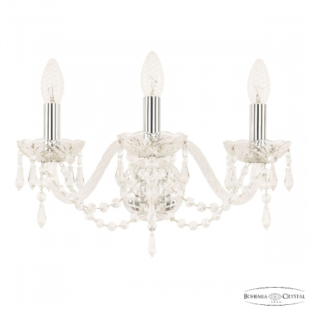 Бра Bohemia Ivele Crystal 104B/3/165 Ni