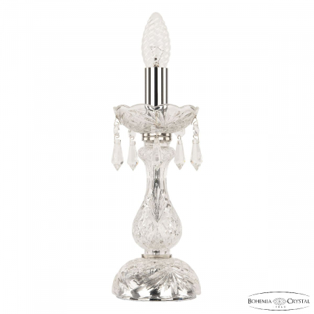 Настольная лампа Bohemia Ivele Crystal 104L/1-27 Ni