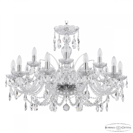 Подвесная люстра Bohemia Ivele Crystal 105/10+5/300 Ni