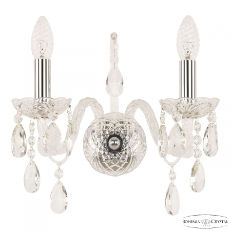 Бра Bohemia Ivele Crystal 105B/2/141 Ni