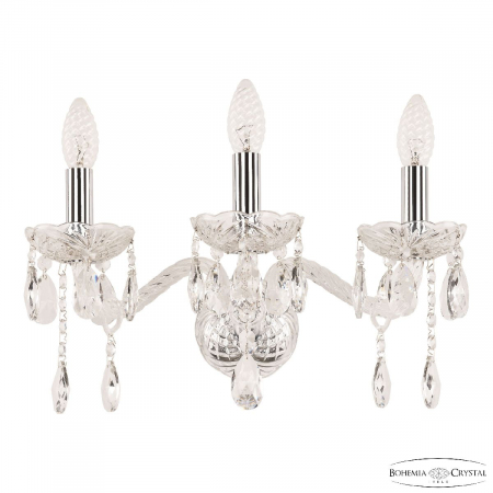 Бра Bohemia Ivele Crystal 107B/3/165 Ni