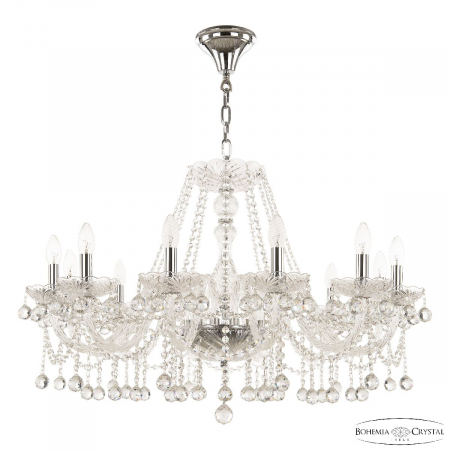 Подвесная люстра Bohemia Ivele Crystal 108/12/300 Ni