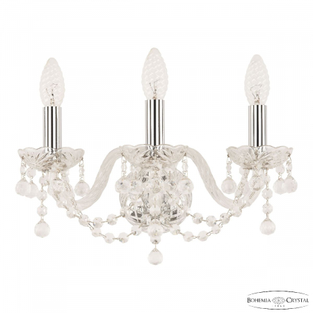 Бра Bohemia Ivele Crystal 108B/3/141 Ni