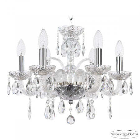 Подвесная люстра Bohemia Ivele Crystal 118/6/141 Ni