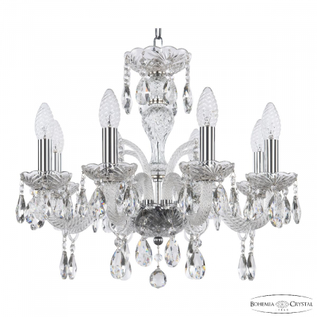 Подвесная люстра Bohemia Ivele Crystal 118/8/165 Ni