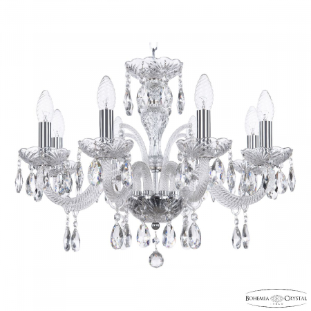 Подвесная люстра Bohemia Ivele Crystal 118/8/195 Ni