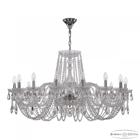 Подвесная люстра Bohemia Ivele Crystal 1402/16/400 Ni