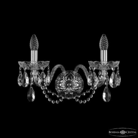 Бра Bohemia Ivele Crystal 1402B/2/195/XL Ni