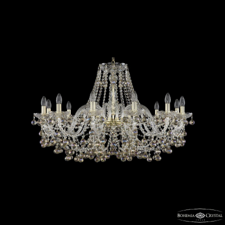 Подвесная люстра Bohemia Ivele Crystal 1409/12/360 G K801