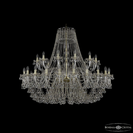 Подвесная люстра Bohemia Ivele Crystal 1409/24+12/530 G