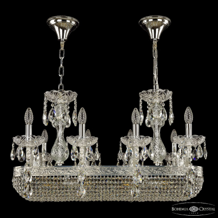 Подвесная люстра Bohemia Ivele Crystal 1452/8/195/800 Ni