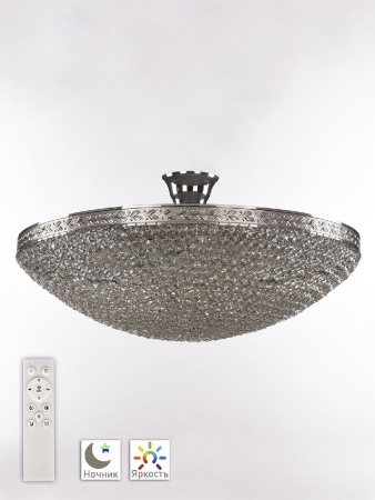 Потолочная люстра Bohemia Ivele Crystal 19321/55IV/LED-DIM Ni
