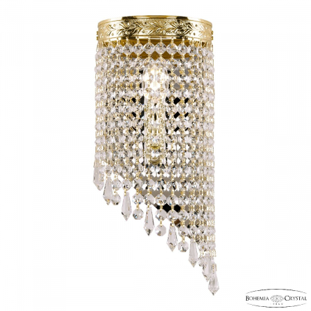 Настенный светильник Bohemia Ivele Crystal 83401BR/15IV-33 G Drops