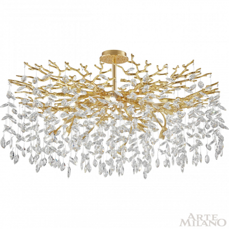 Люстра на штанге Arte Milano Milan 236901/D1000/14/B Gd