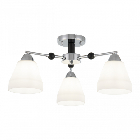 Люстра на штанге Arte Milano Napoli 325119/3 CR+BK