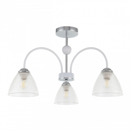 Люстра на штанге Arte Milano Napoli 321410/3 CR+WH