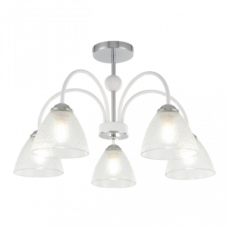 Люстра на штанге Arte Milano Napoli 321410/5 CR+WH