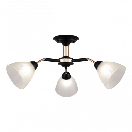 Люстра на штанге Arte Milano Napoli 324108/3 BK+FG