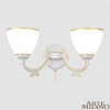 Бра Arte Milano 342837/2W WT+G