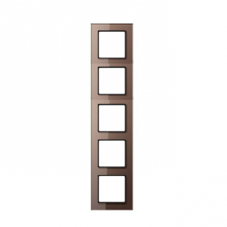 Рамка пятиместная Jung AC585GLMO