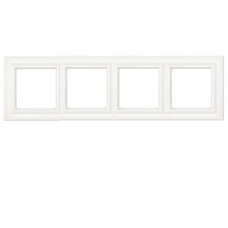 Рамка четырехместная Jung EPD484WW