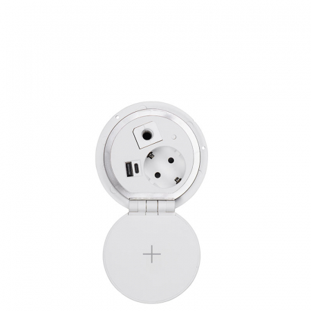 Блок розеток 51 (1 секция и 2 USB) Mebax 00-00000827