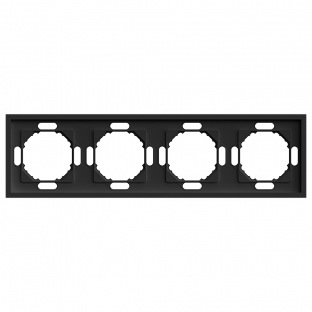 Рамка на 4 поста Stekker PFR00-5004-05 Эмили 49861