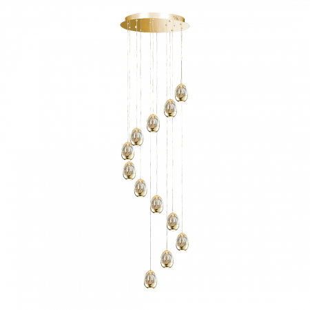 Каскадная люстра Delight Collection Terrene MD13003023-12A gold