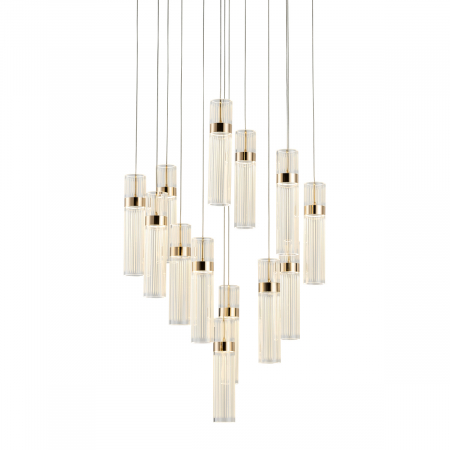 Каскадная люстра Delight Collection OM2367-F13 french gold