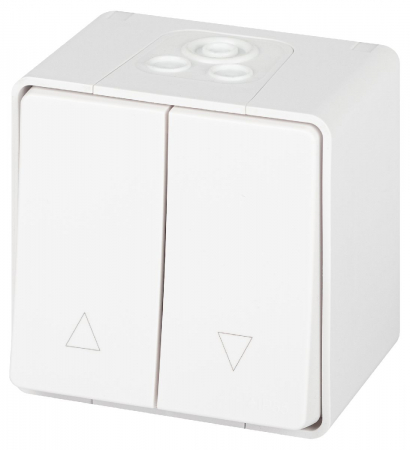 Переключатель для жалюзи кнопочный Эра 11-1508-01 Б0063251